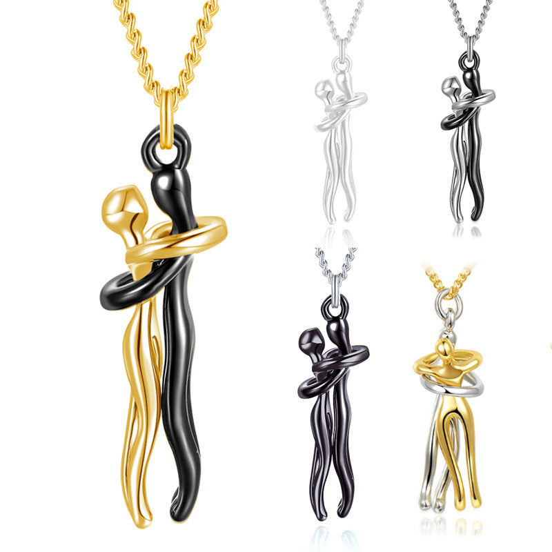 Collier Pendentif Pour les Amoureux