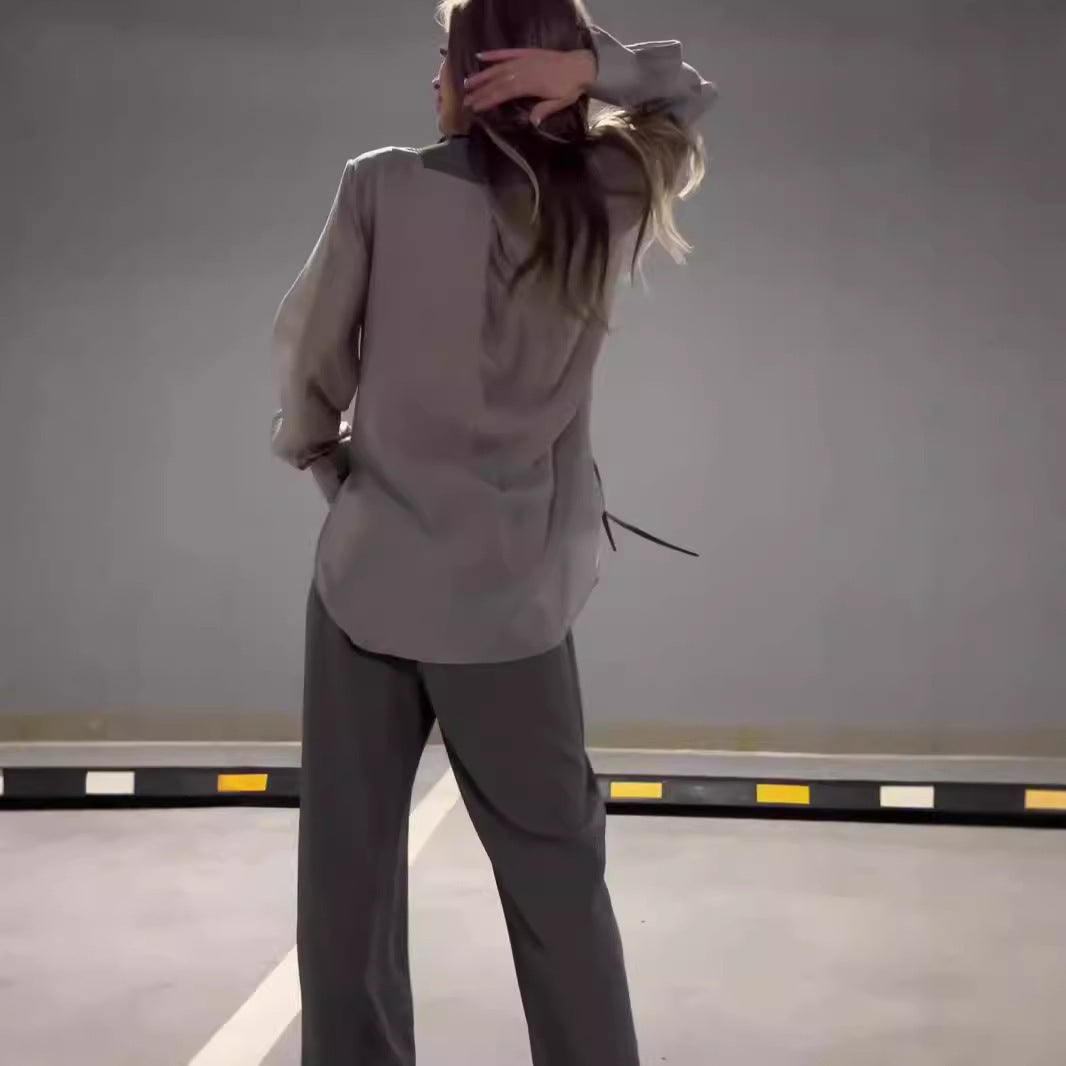 Ensemble Tailleur Asymétrique