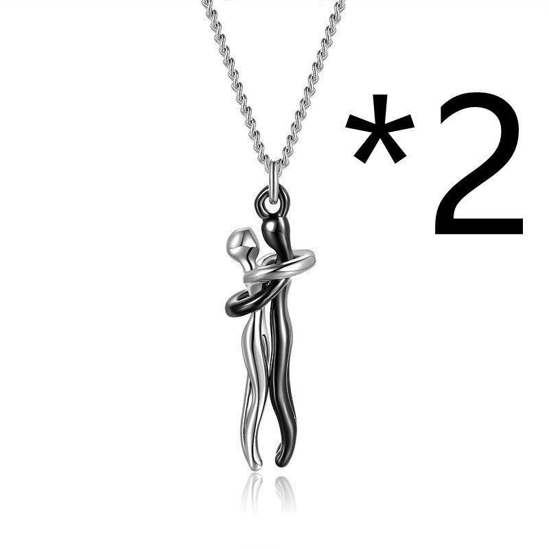 Collier Pendentif Pour les Amoureux
