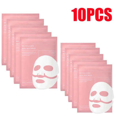 Masque visage au collagène pour hydratation profonde