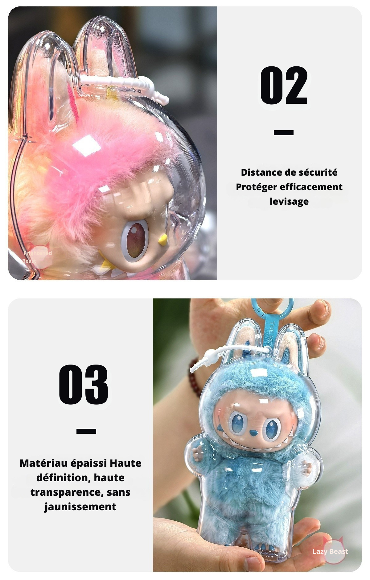 Protection pendentif macaron – coque anti-poussière nouvelle génération