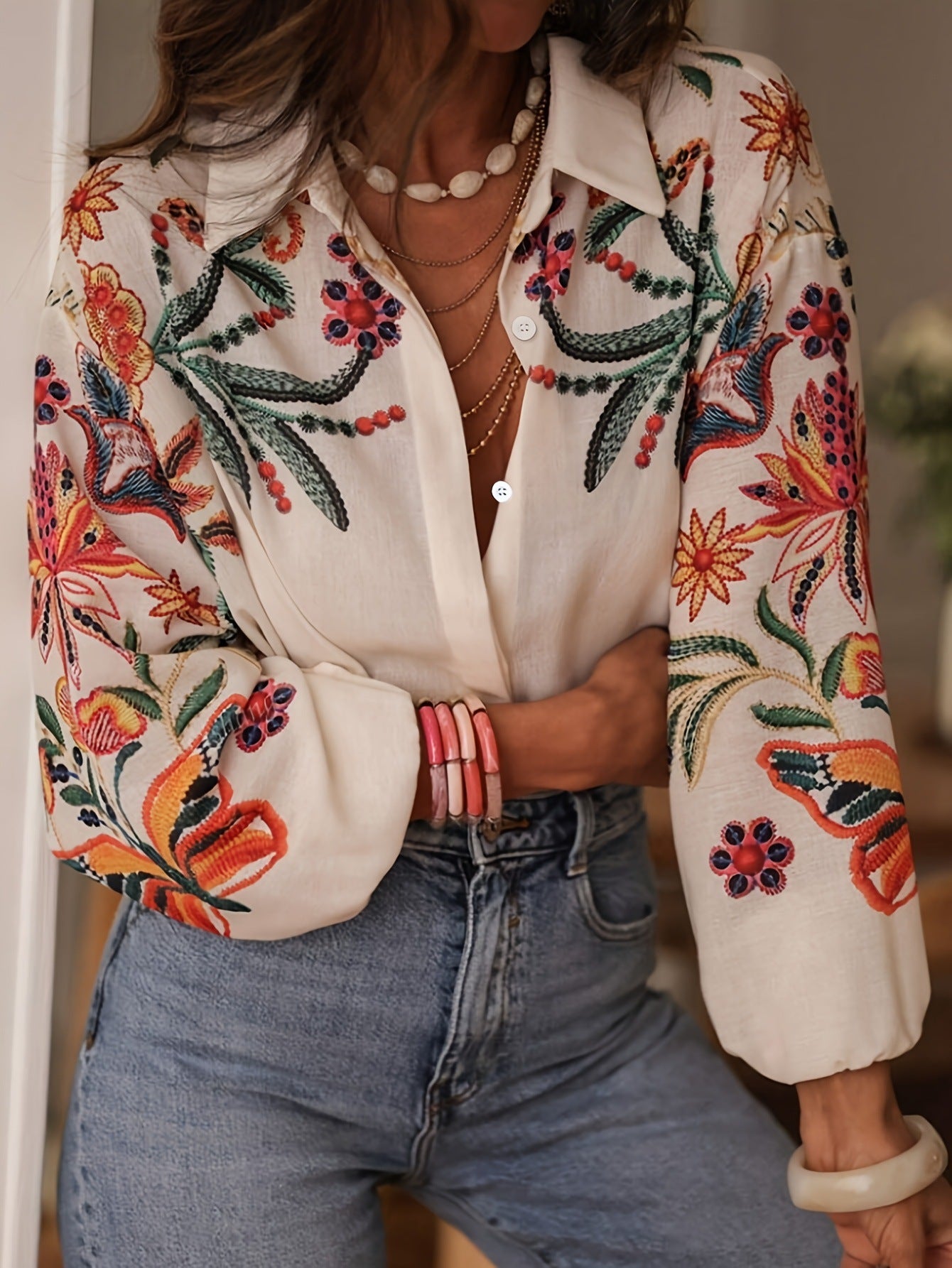 la blouse qui fait fleurir votre style