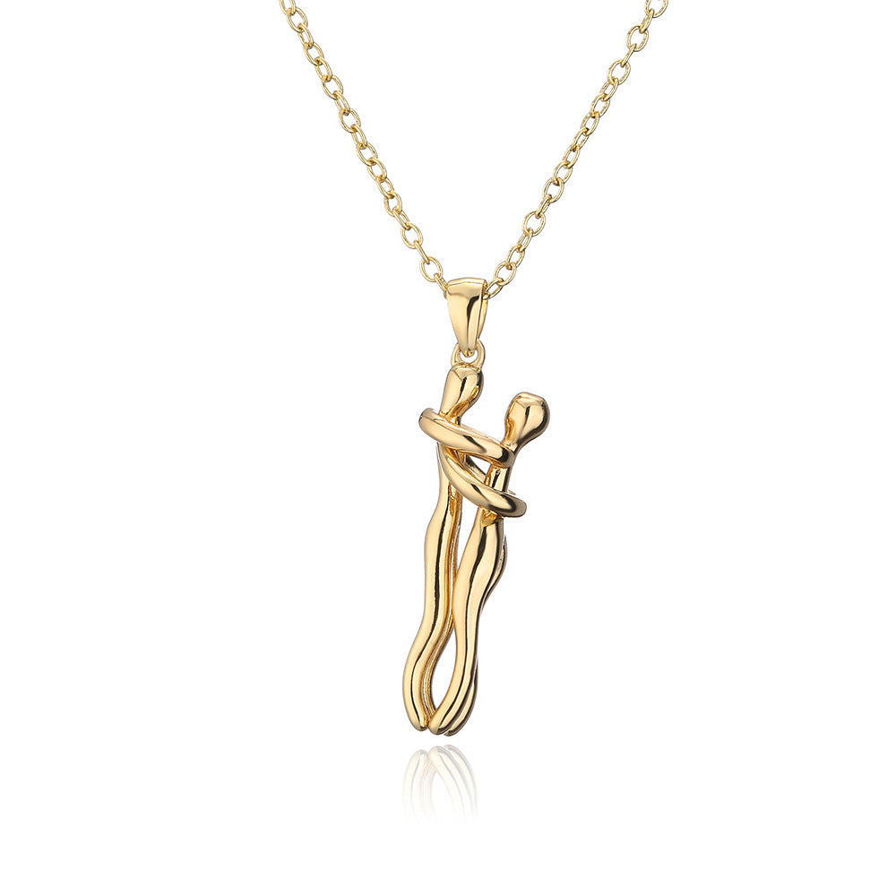 Collier Pendentif Pour les Amoureux