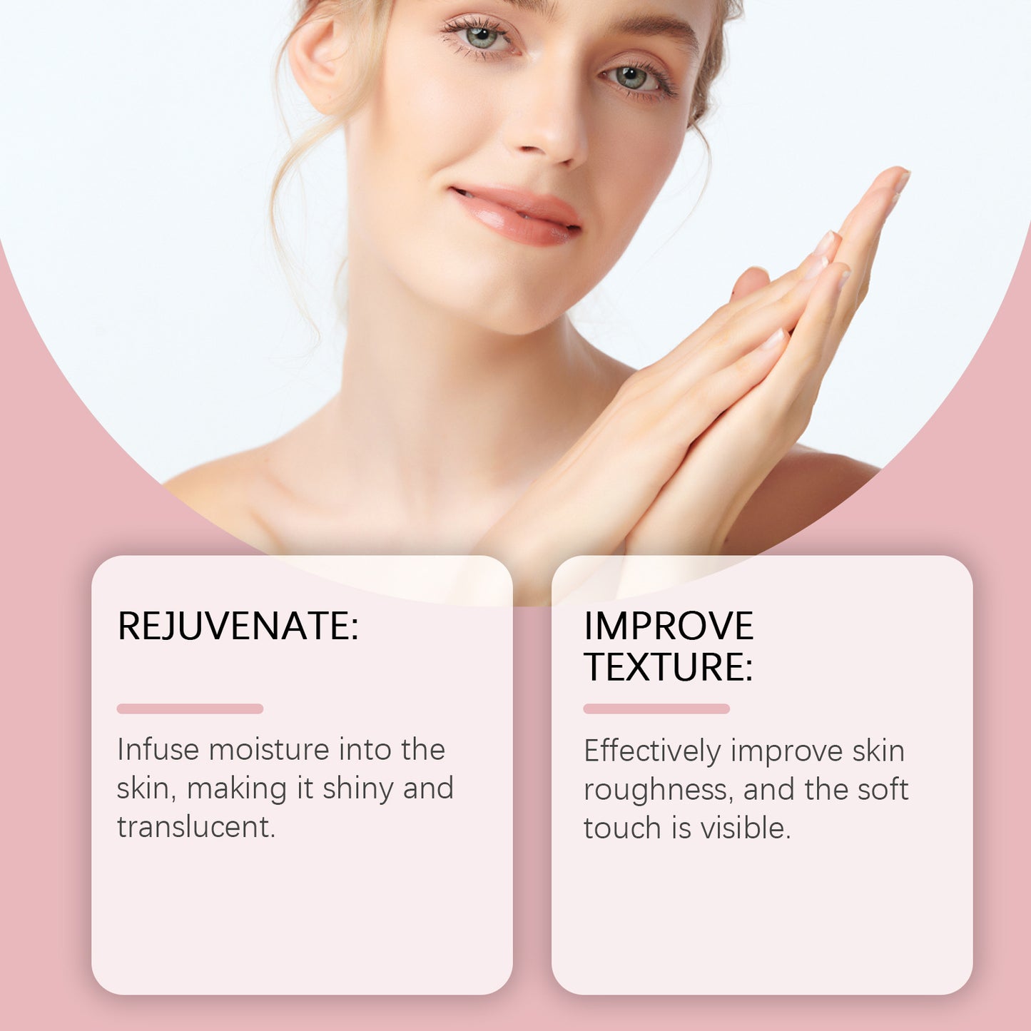 Masque visage au collagène pour hydratation profonde