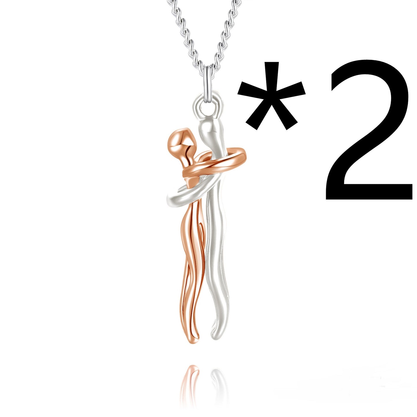 Collier Pendentif Pour les Amoureux