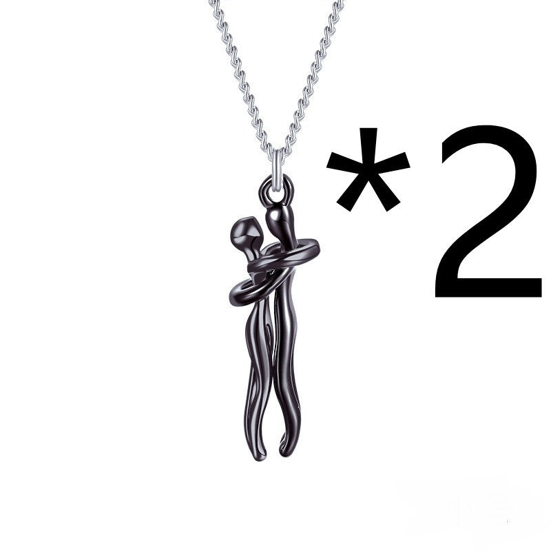 Collier Pendentif Pour les Amoureux