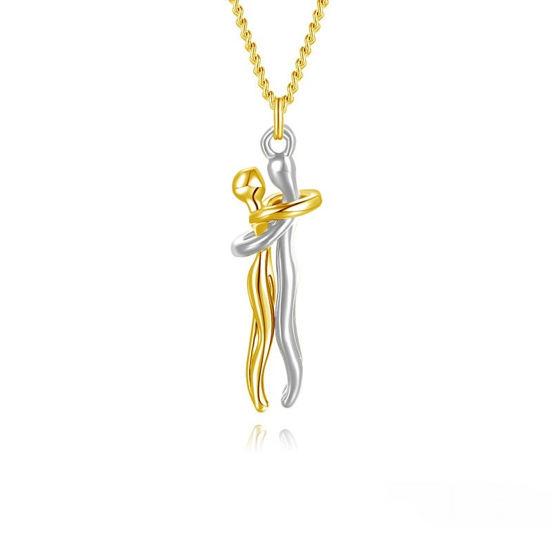 Collier Pendentif Pour les Amoureux