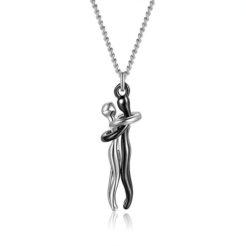 Collier Pendentif Pour les Amoureux
