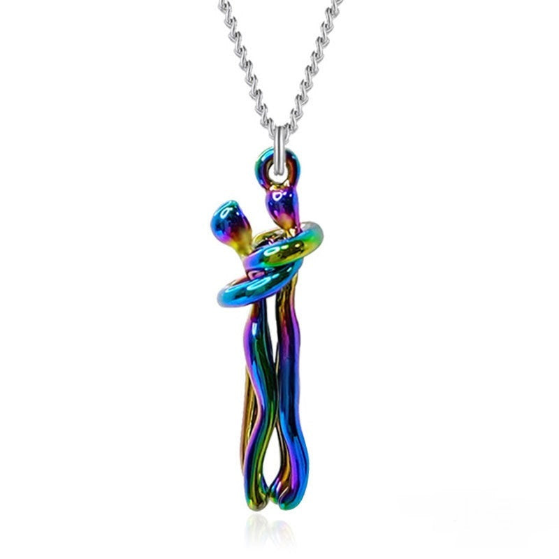 Collier Pendentif Pour les Amoureux
