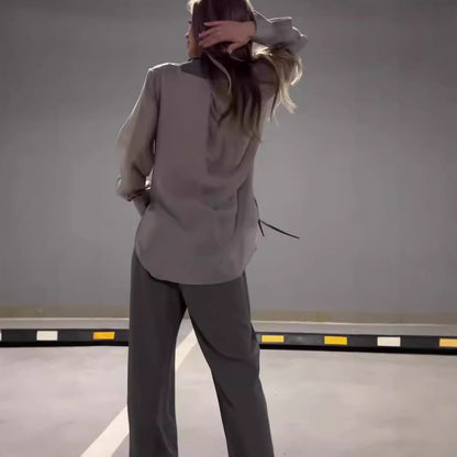 Ensemble Tailleur Asymétrique
