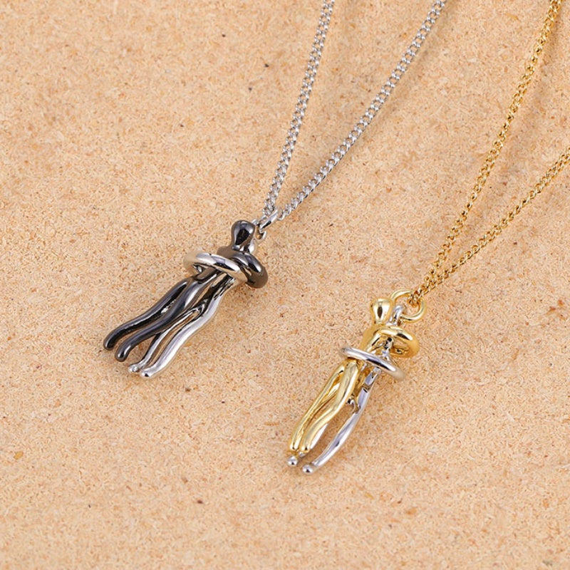 Collier Pendentif Pour les Amoureux