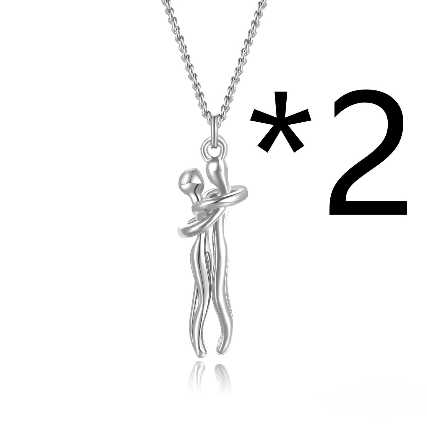 Collier Pendentif Pour les Amoureux