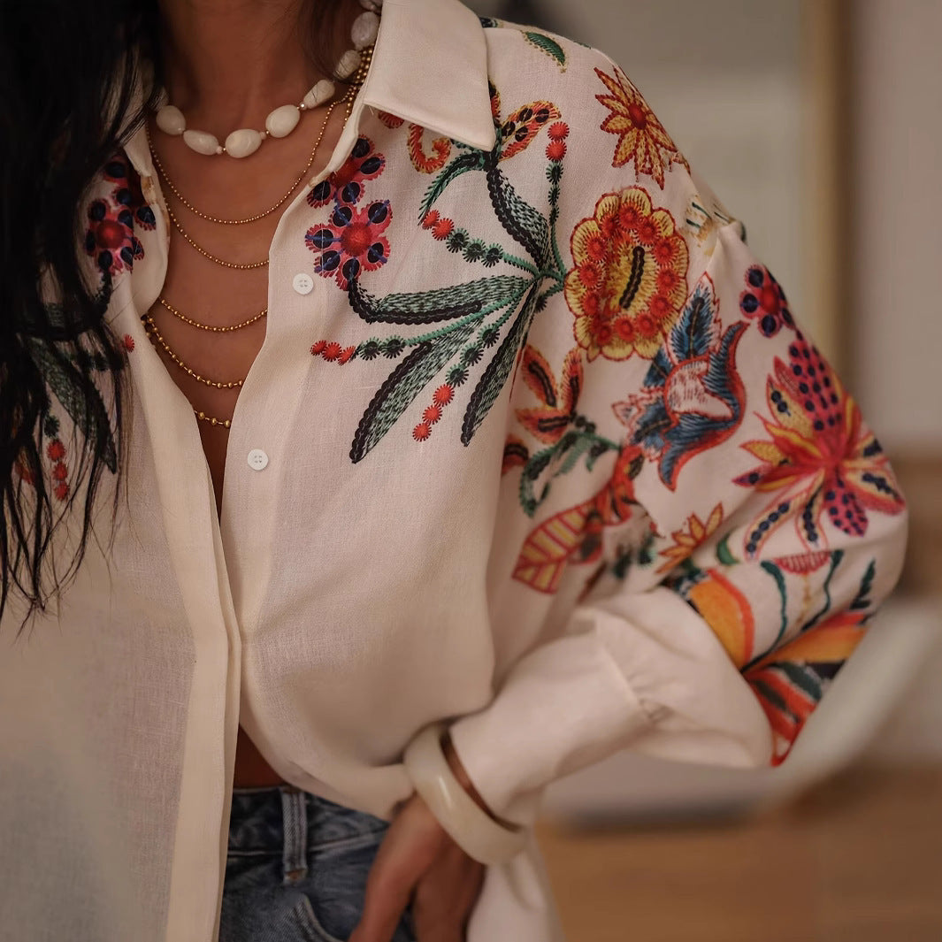 la blouse qui fait fleurir votre style