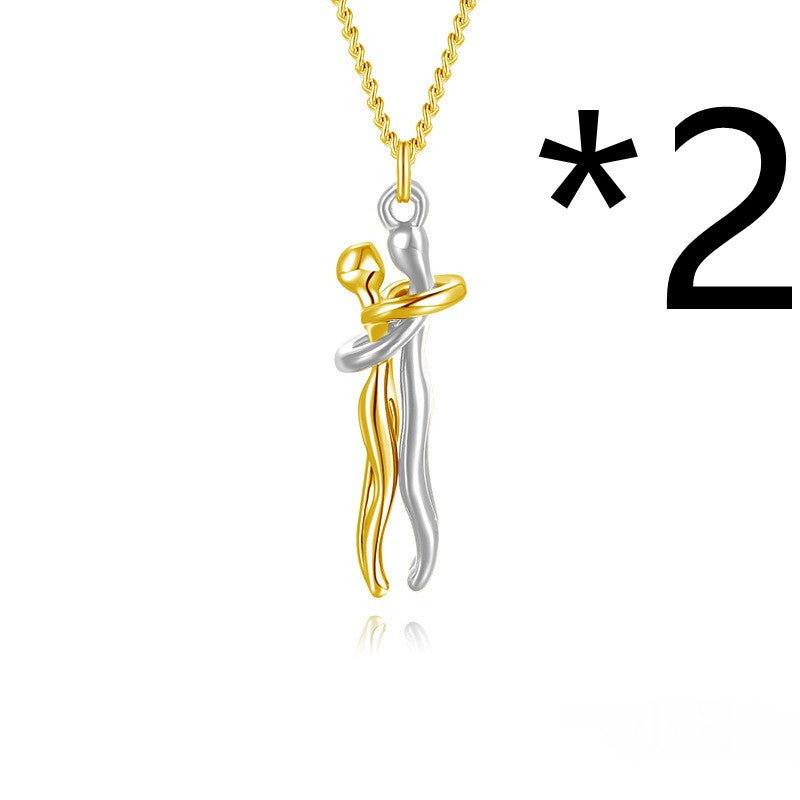 Collier Pendentif Pour les Amoureux