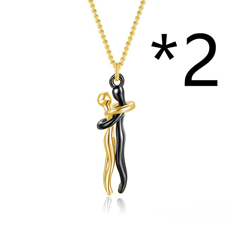 Collier Pendentif Pour les Amoureux
