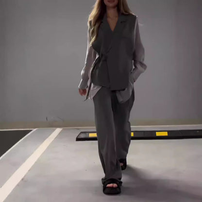 Ensemble Tailleur Asymétrique