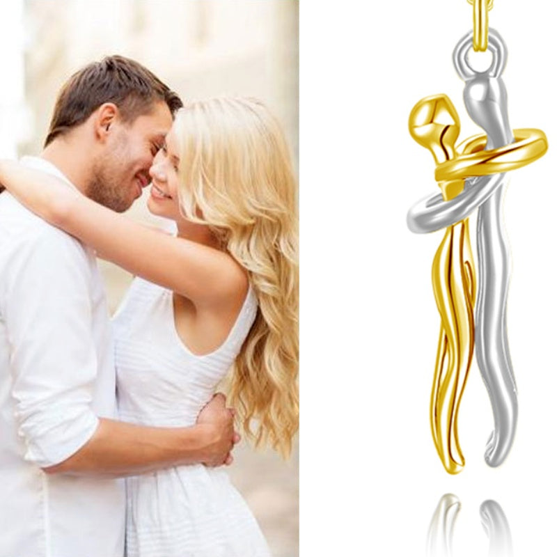 Collier Pendentif Pour les Amoureux