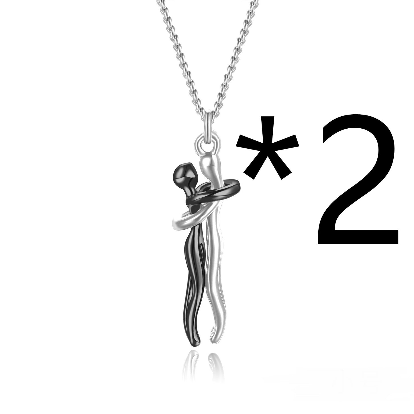 Collier Pendentif Pour les Amoureux